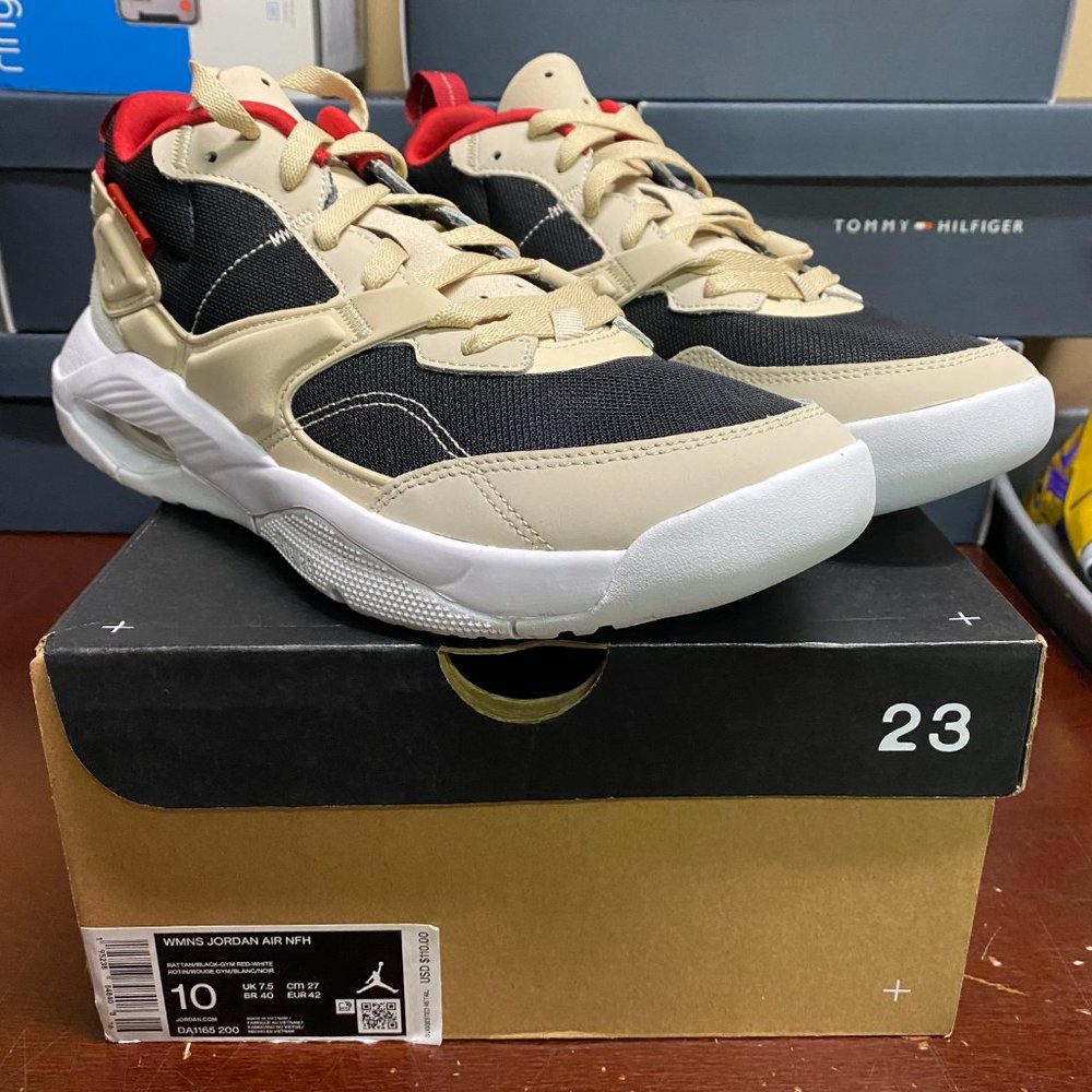 Nike Womens Beige Jordan Air NFH DA1165-200 Lace Up Sneaker Shoes Size 10 11